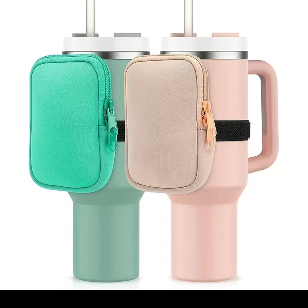 40oz Water Bottle Portable Key Bag Phone Bag, Sports Leisure Arm Wrist Mini Bag
